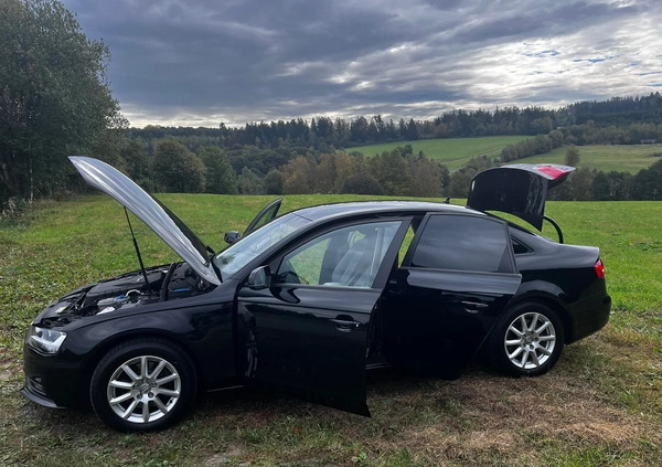 Audi A4 cena 55000 przebieg: 151000, rok produkcji 2015 z Września małe 56